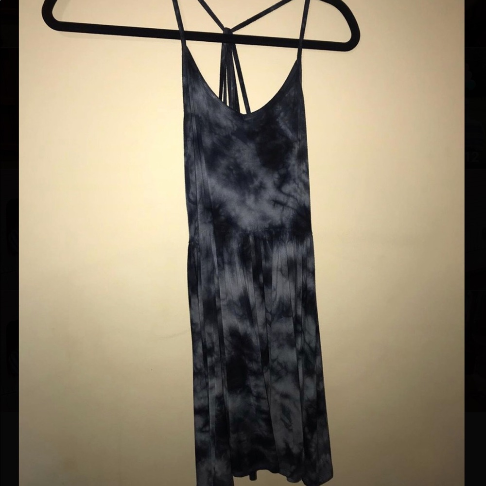 Dark blue dress